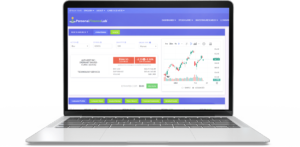 PersonalFinanceLab Stock Game trading page